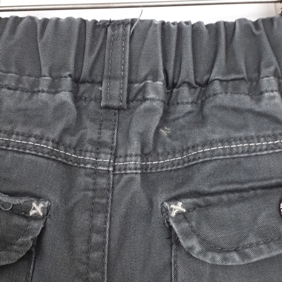 Boys Midweight Cotton Pant Dark Grey Size 4 - Picture 10 of 10